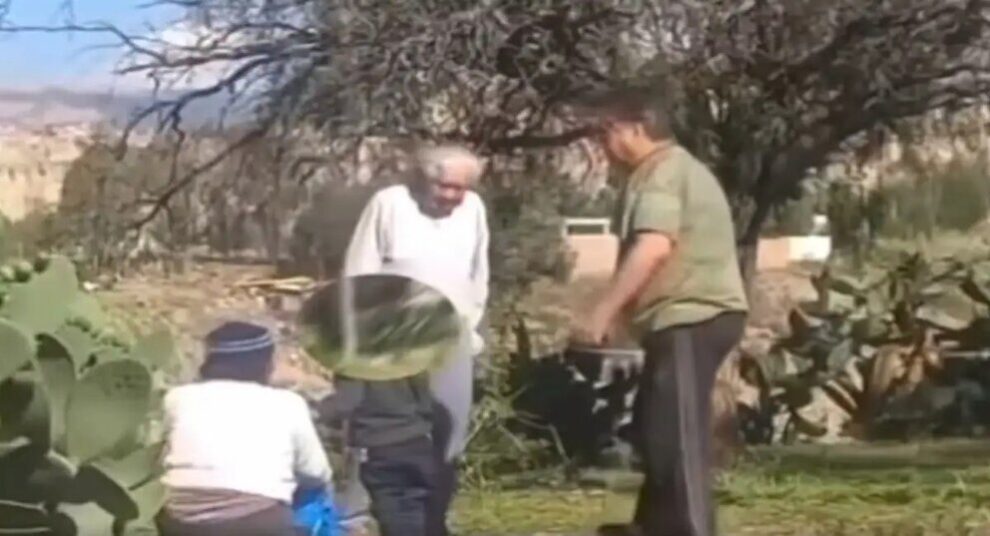 Agresión a madre e hijo en Achumani