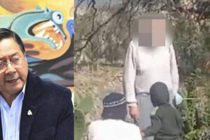 Luis Arce exige justicia inmediata por agresión verbal a mujer y niño