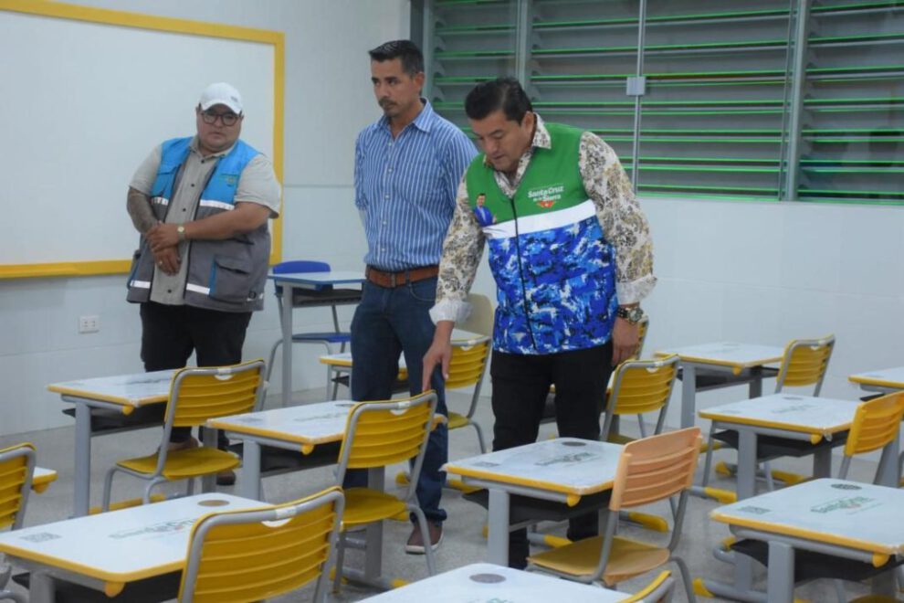 Abandono educativo en Santa Cruz según el concejal Vaca