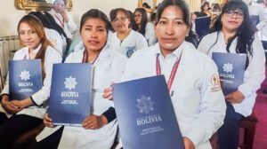 Entrega de ítems al sector salud en Potosí