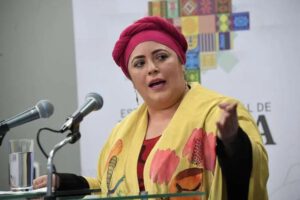 María Nela Prada ministra interina de Medio Ambiente y Agua