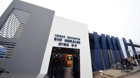 Proyecto de ley para retirar nombre de Evo Morales de infraestructuras en Sucre