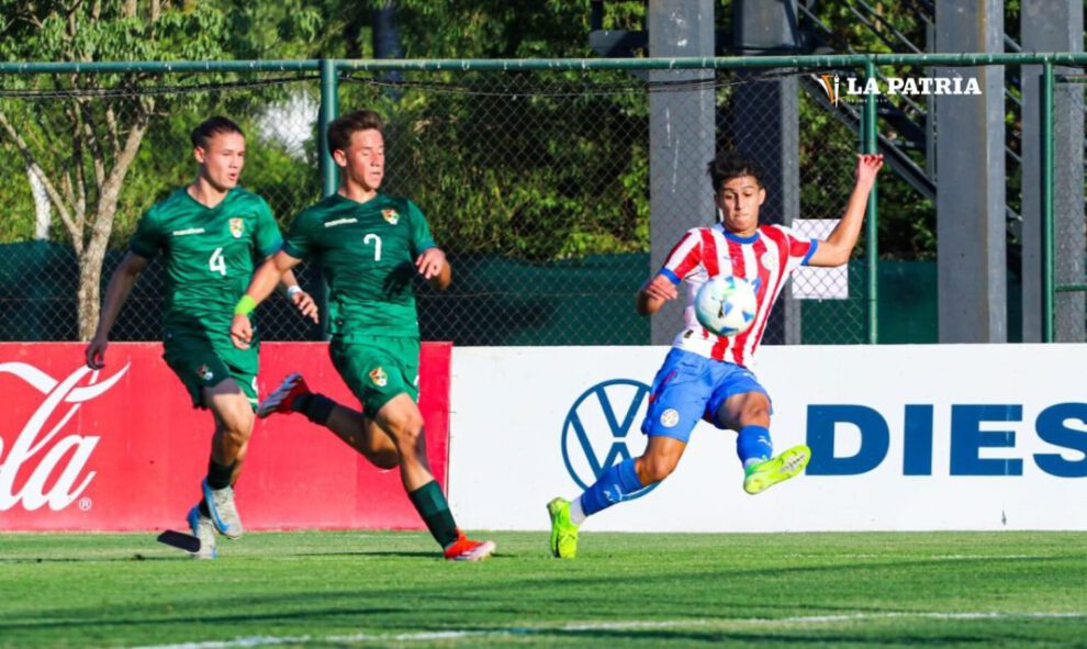 Selección boliviana Sub-20 en su gira internacional