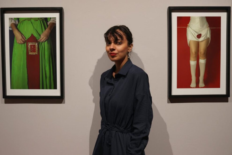 Danielle Rosa en Bolivia con su muestra sobre la lucha de mujeres brasileñas