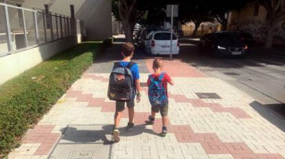 Rescate de niños en La Paz