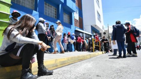 Inscripciones escolares en Bolivia