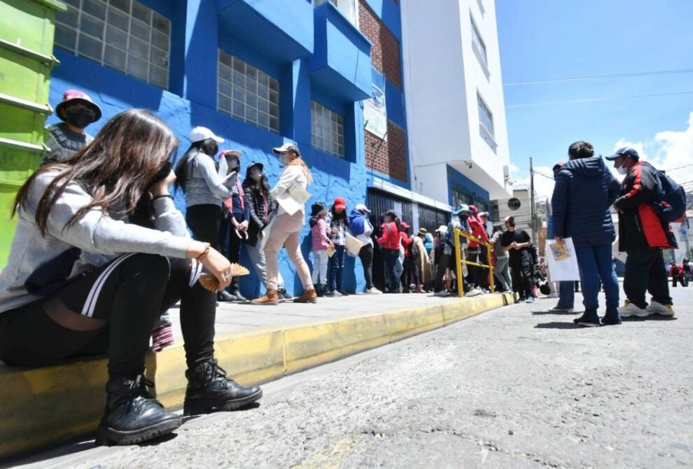 Inscripciones escolares en Bolivia