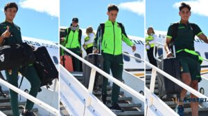 Selección boliviana Sub-20 llega a Venezuela