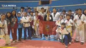 Oruro en el torneo nacional de taekwondo