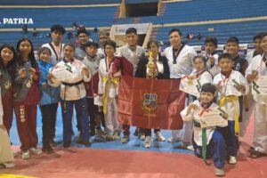 Oruro en el torneo nacional de taekwondo