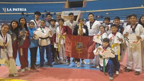 Oruro en el torneo nacional de taekwondo