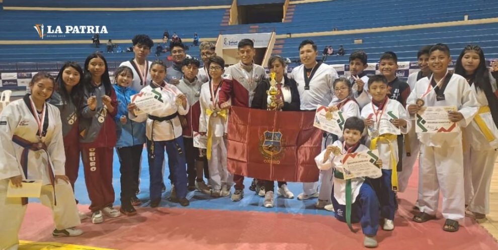 Oruro en el torneo nacional de taekwondo
