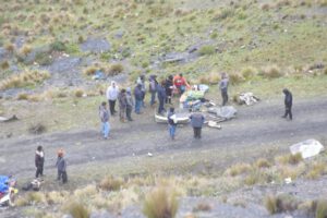 Accidente de tránsito en la carretera a los Yungas