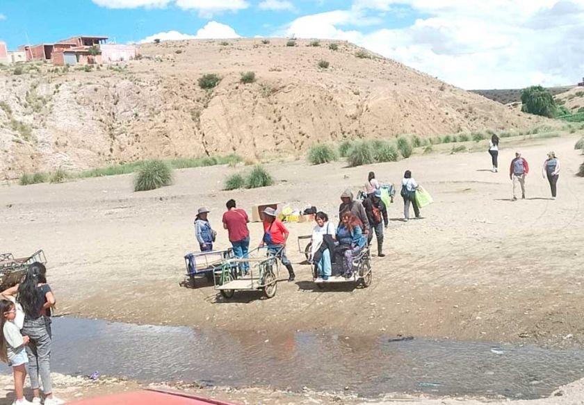 Control migratorio en Villazón ante el ingreso argentino