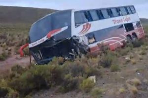 Accidente mortal en la carretera Pisiga – Oruro