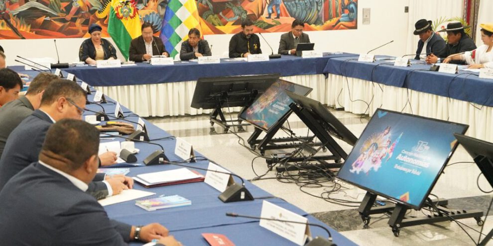 Consejo Nacional de Autonomías en Sucre para discutir el bicentenario