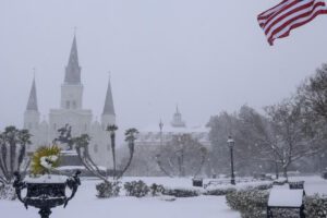 Tormenta invernal en Estados Unidos