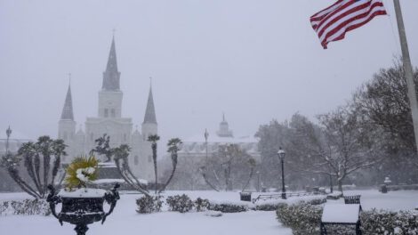 Tormenta invernal en Estados Unidos