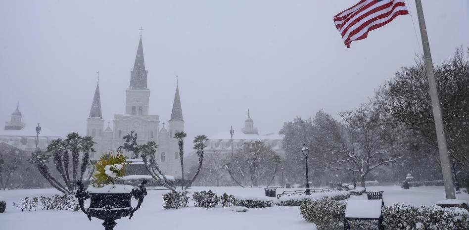 Tormenta invernal en Estados Unidos
