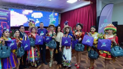 Billetera móvil en Carnaval de Oruro