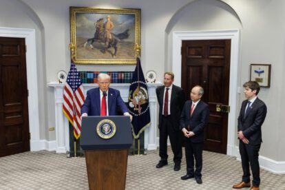 inversión en inteligencia artificial anunciada por Donald Trump