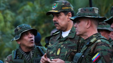 Ejercicios militares en Venezuela liderados por Nicolás Maduro