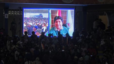 Evo Morales critica gestión de Arce durante conmemoración del Estado Plurinacional
