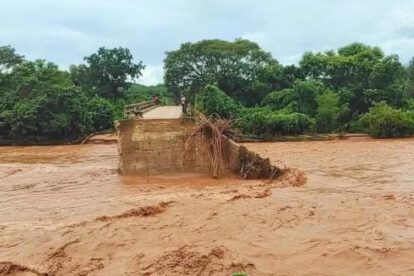 Estado de desastre en Monteagudo por desborde del río San Miguel