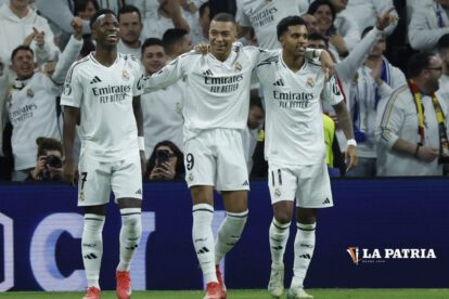 Tridente Mbappé-Vinícius-Rodrygo en el Real Madrid