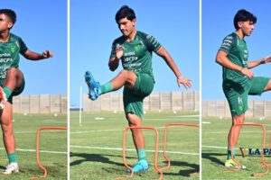 Selección boliviana Sub-20 se prepara para el partido frente a Ecuador