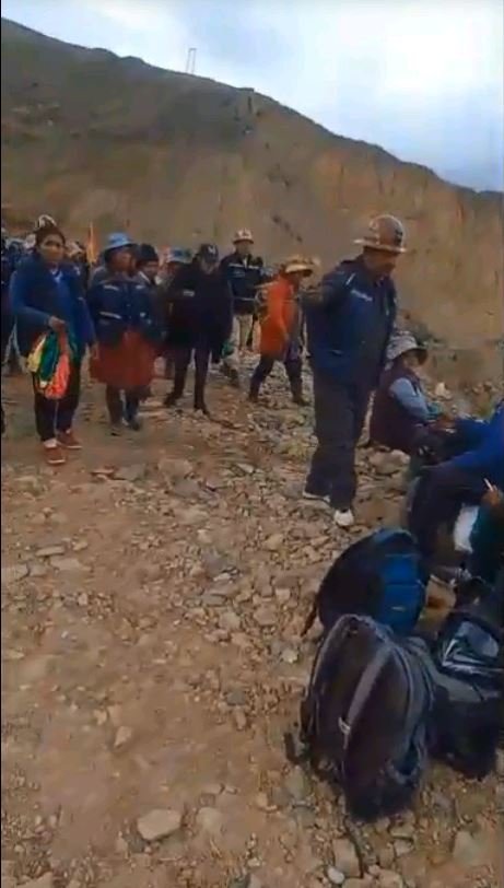 Paralización de actividades mineras en Totoral Chico