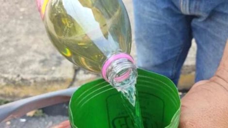 Decomiso de gasolina en Montero