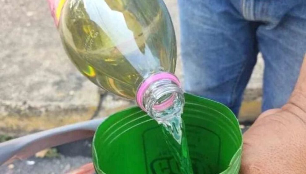 Decomiso de gasolina en Montero