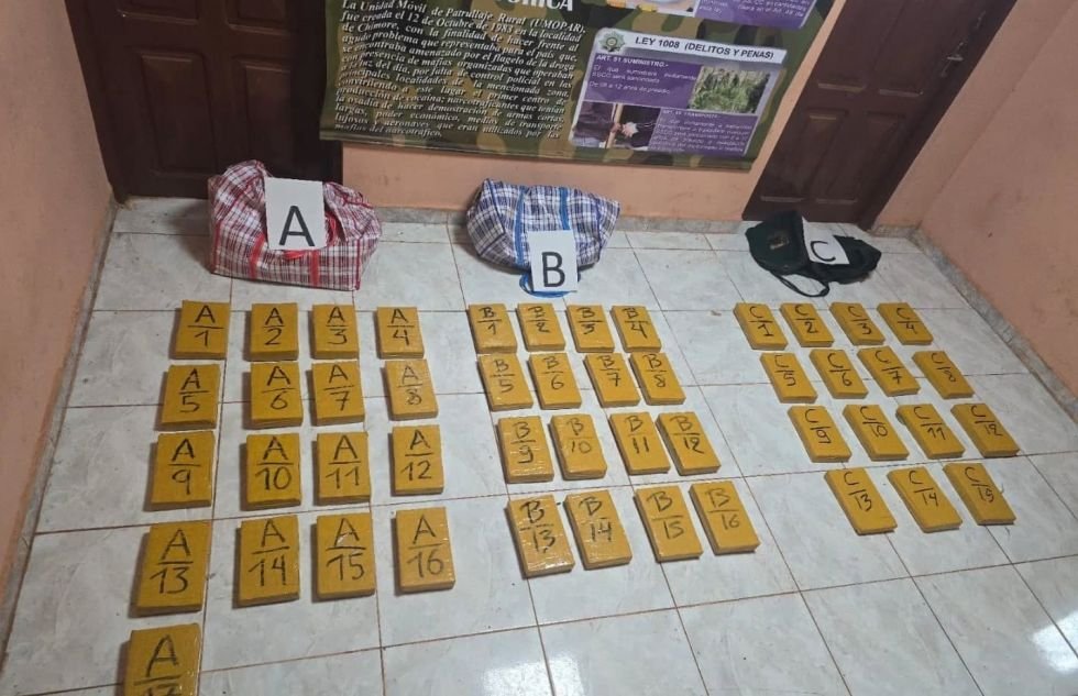 Aprehendidos con marihuana en Riberalta