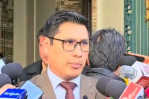 El procurador general del Estado, Ricardo Condori sobre el caso Misiles Chinos