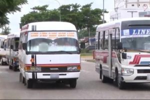 Bloqueos de transportistas en Santa Cruz