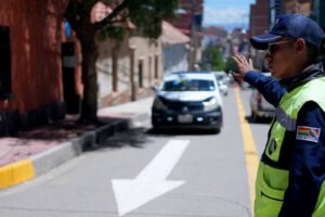 multas de tráfico Oruro