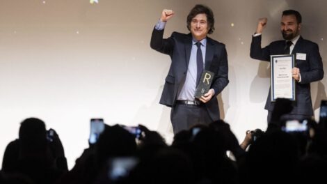 Javier Milei recibe el Premio Röpke en Suiza