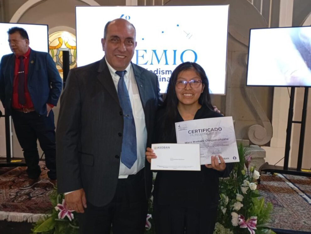 Finanzas sostenibles en Bolivia destacadas por Wara Mamani en concurso nacional
