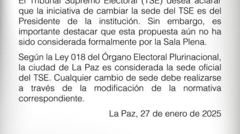 traslado de sede TSE