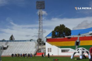 Refacción estadio Jesús Bermúdez con inversión del Gobierno Autónomo Departamental