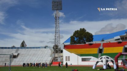 Refacción estadio Jesús Bermúdez con inversión del Gobierno Autónomo Departamental