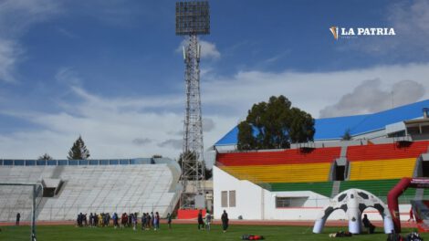 Refacción estadio Jesús Bermúdez con inversión del Gobierno Autónomo Departamental