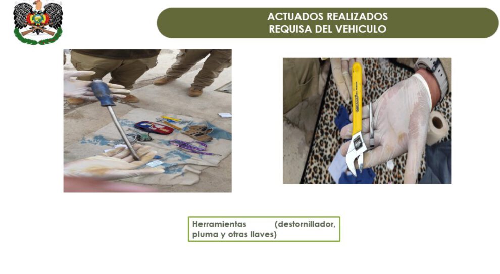 Cae banda de auteros en Oruro