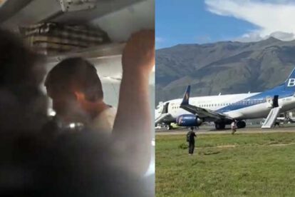 Incidente con Boliviana de Aviación