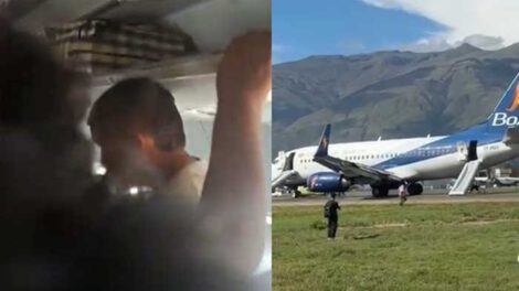 Incidente con Boliviana de Aviación