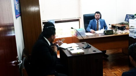 audiencia contra Evo Morales en Tarija