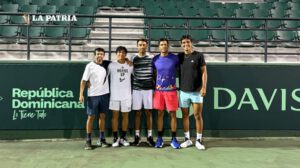 Copa Davis: El Team Bolivia entrena en Santo Domingo
