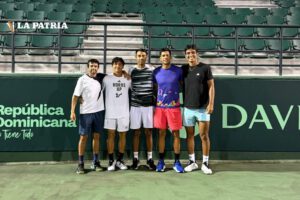 Copa Davis: El Team Bolivia entrena en Santo Domingo