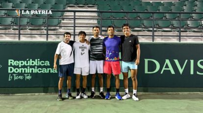 Copa Davis: El Team Bolivia entrena en Santo Domingo